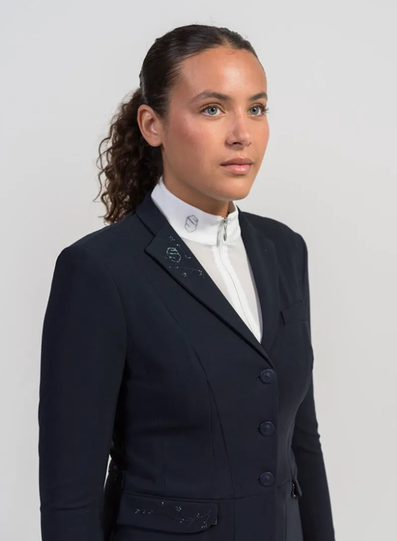 Samshield Victory Crystal Leaf Show Jacket - Navy